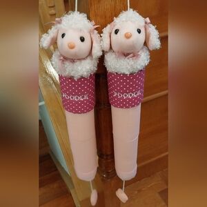 Pink Poodle Boots Supporter